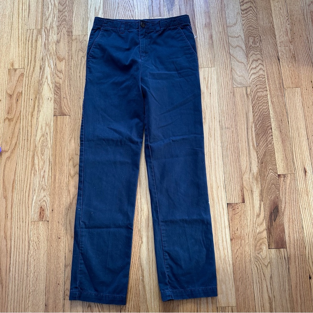 Lands' End Boys Navy Blue Chinos size 14